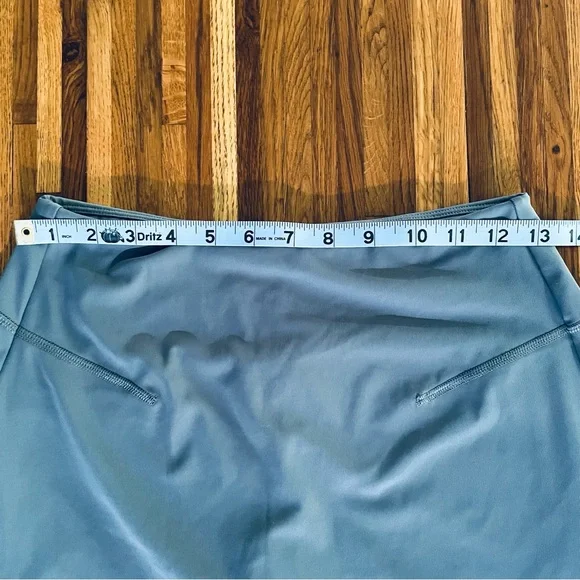 Old Navy Women's Extra High-Rise Go-Dry Powersoft Skort in Teal Blue Size Small - Picture 7 of 10